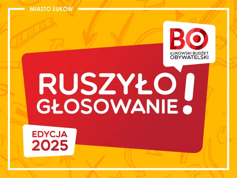 Łuków: Trwa głosowanie na projekty Budżetu Obywatelskiego! Na co 300tys.zł? - Zdjęcie główne