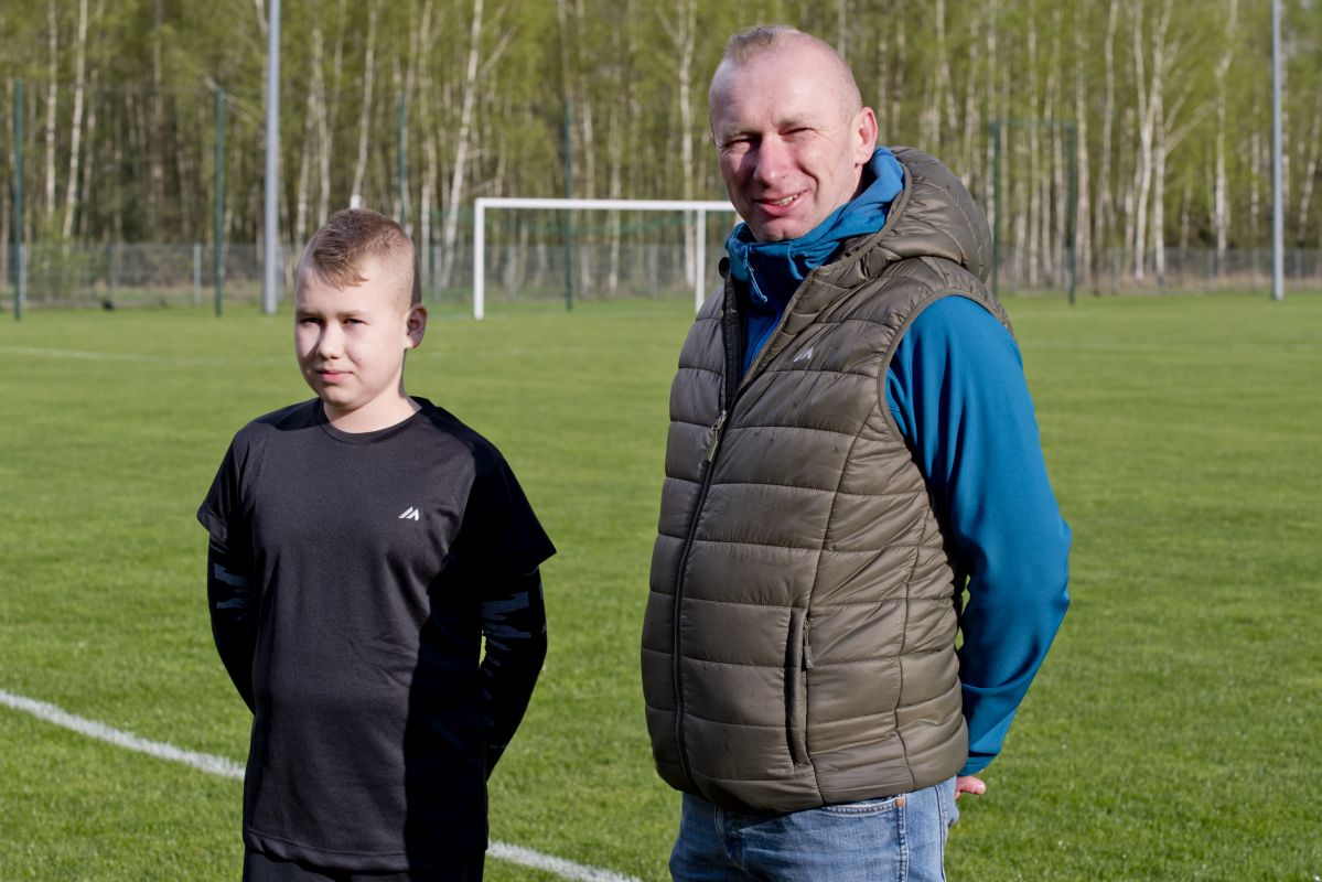 Szymon wylicytował trening z Podlasiem. Wszystko dla Kuby Syryjczyka (zdjęcia) - Zdjęcie główne