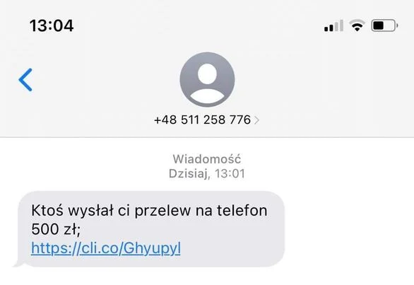 Uwaga kolejna próba oszustwa - Zdjęcie główne