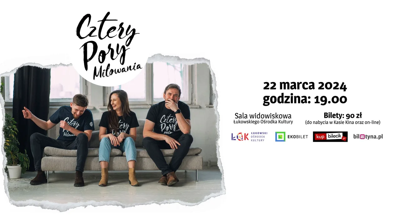 Koncert zespołu Cztery Pory Miłowania - Zdjęcie główne