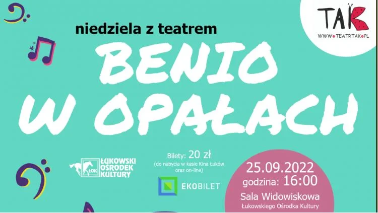 Spektakl teatralny „Benio w opałach”. Zaprasza ŁOK - Zdjęcie główne