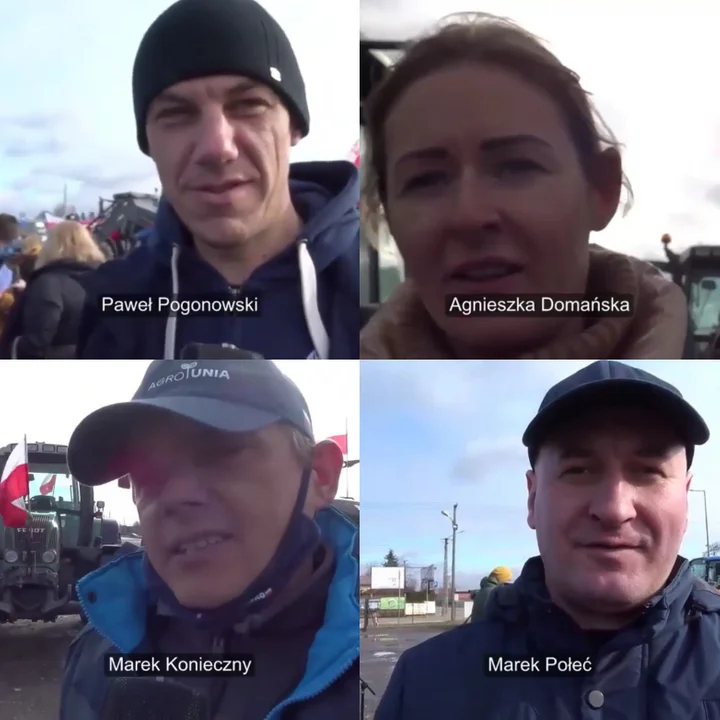Rolnicy wyjechali na ulice Łukowa. Pytamy o przyczyny akcji [SONDA VIDEO] - Zdjęcie główne