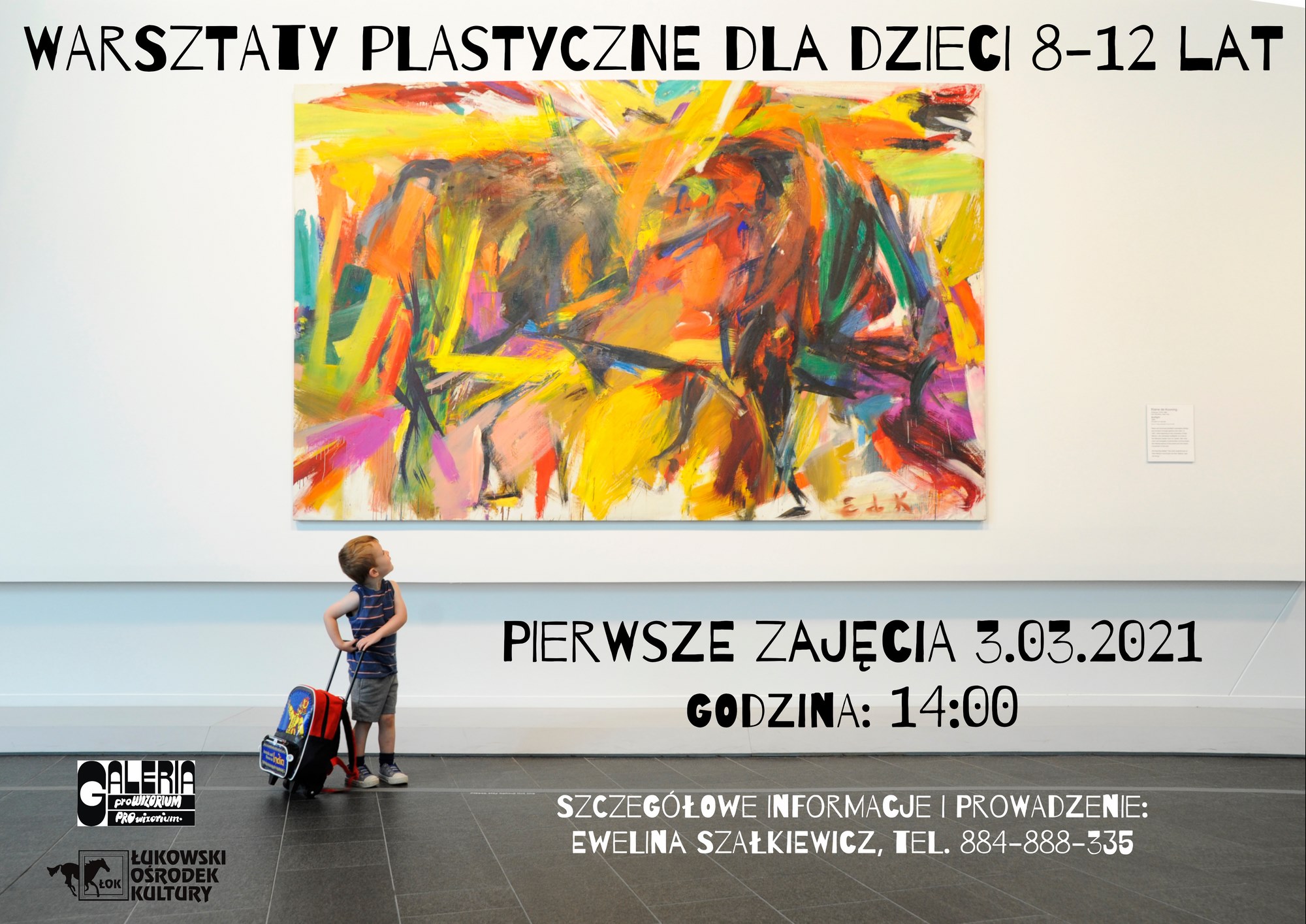 ŁUKÓW Warsztaty plastyczne dla dzieci  - Zdjęcie główne