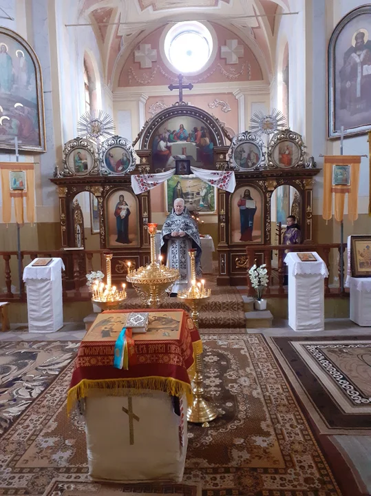 Cerkwiew w Dratowie wypełniła się uchodźcami  - Zdjęcie główne