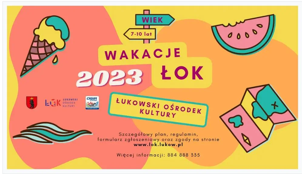 Kiedy zapisy na wakacje z Łukowskim Ośrodkiem Kultury? - Zdjęcie główne