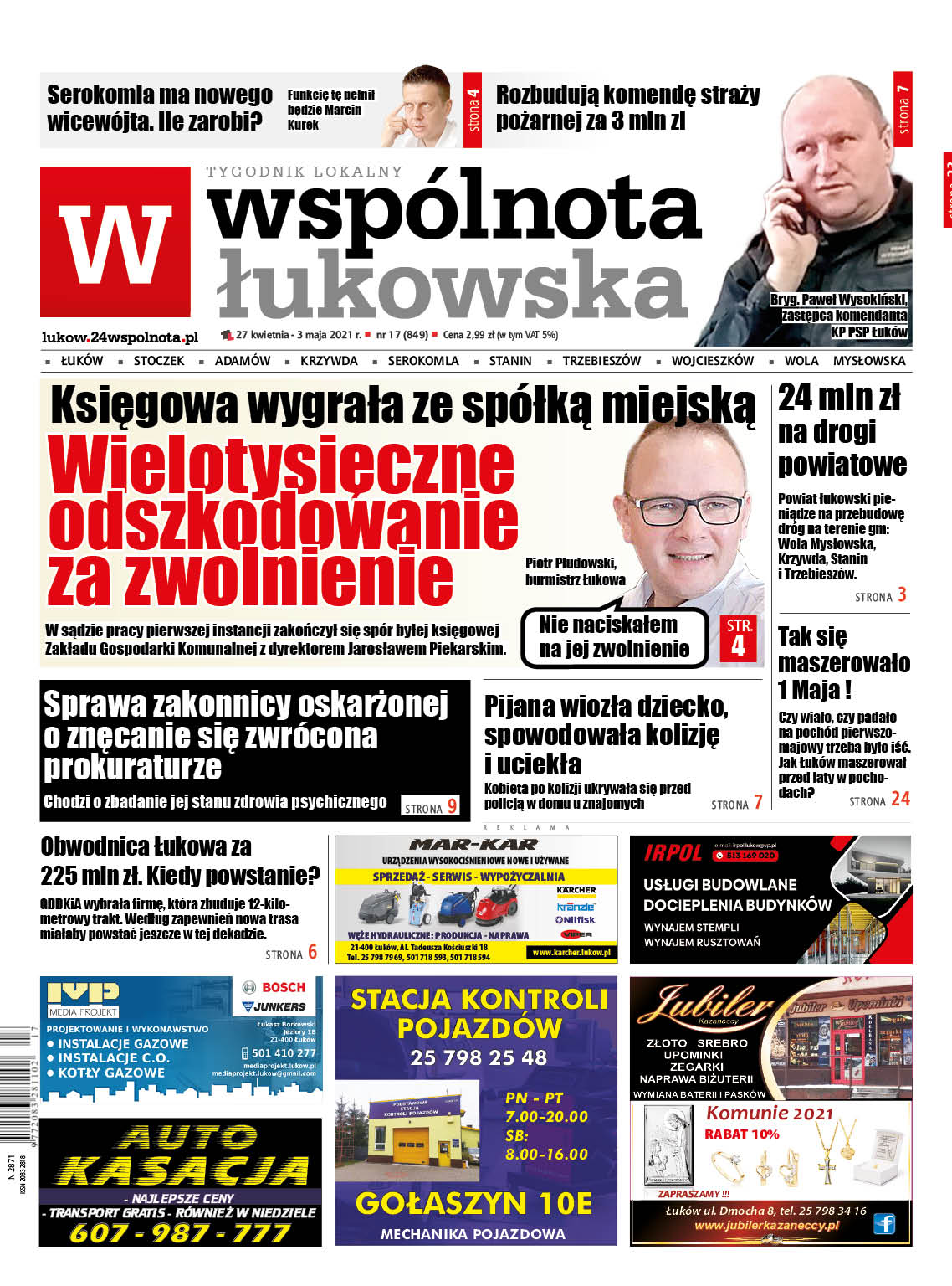 Najnowszy numer Wspólnoty Łukowskiej - Zdjęcie główne