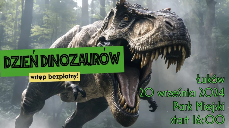 20.09.2024 - Dzień Dinozaurów w Łukowie - Zdjęcie główne