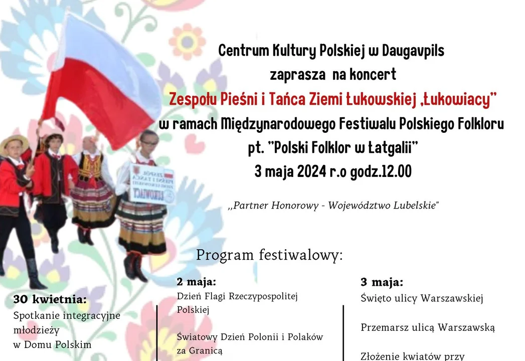 ,,Łukowiacy” wystąpią dla Polaków na Łotwie. Jadą na ludowy festiwal - Zdjęcie główne