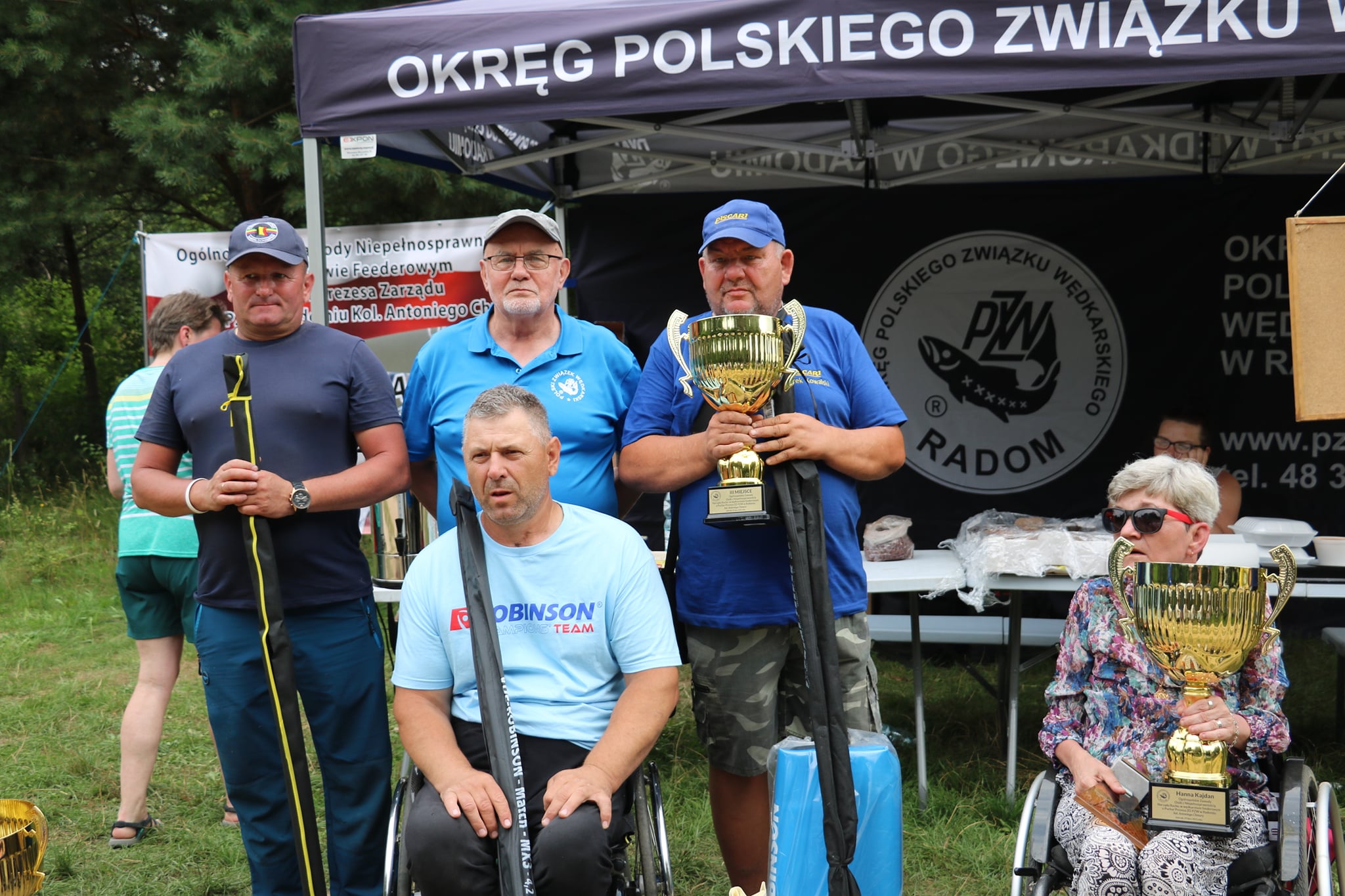 ŁUKÓW. Marek Kowalski trzeci na zawodach wędkarskich w Jastrzębiu  - Zdjęcie główne