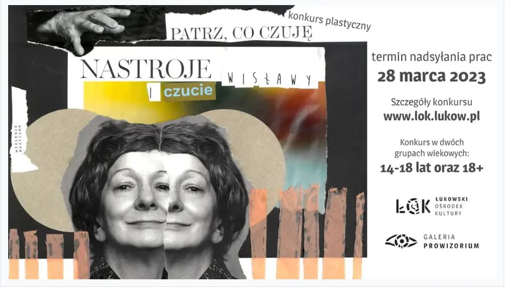 Konkurs plastyczny "Patrz co czuję. Nastroje i czucie... Wisławy" - Zdjęcie główne
