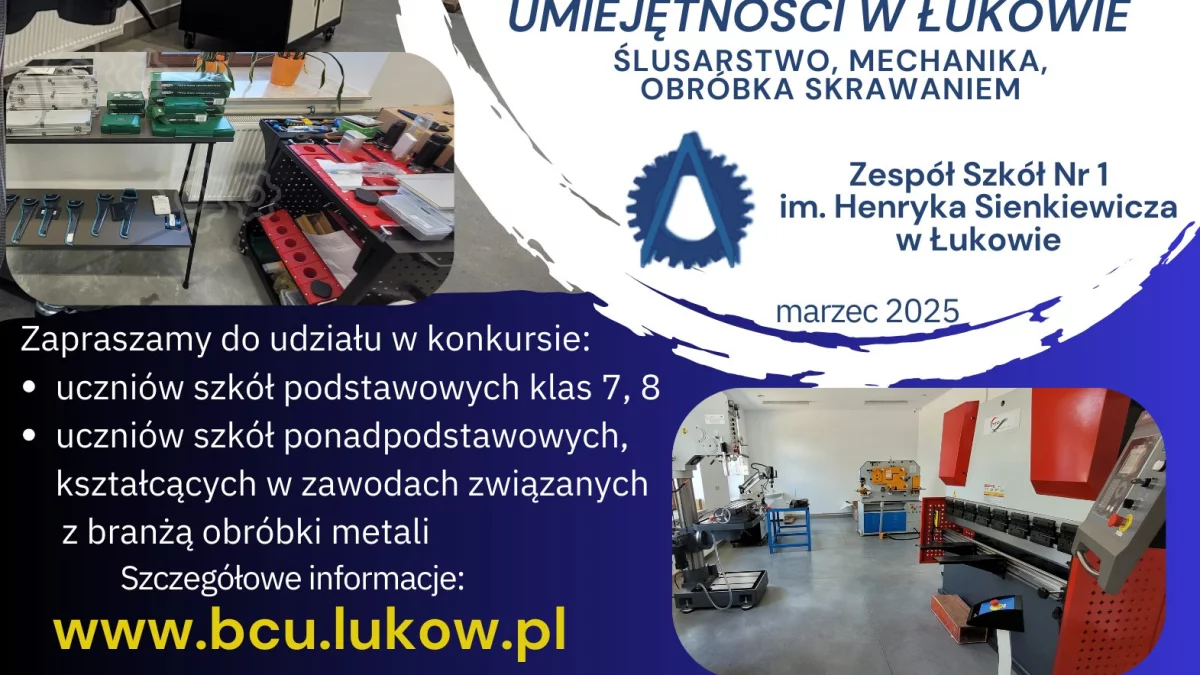 Ogólnopolski Konkurs Wiedzy Technicznej dla uczniów szkół podstawowych i ponadpodstawowych  z BCU w Łukowie - Zdjęcie główne