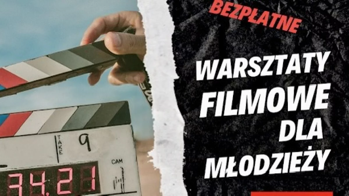 Warsztaty filmowe dla młodzieży i dorosłych w MOK Stoczek Łukowski. Skorzystaj z zaproszenia i ucz się od najlepszych! - Zdjęcie główne