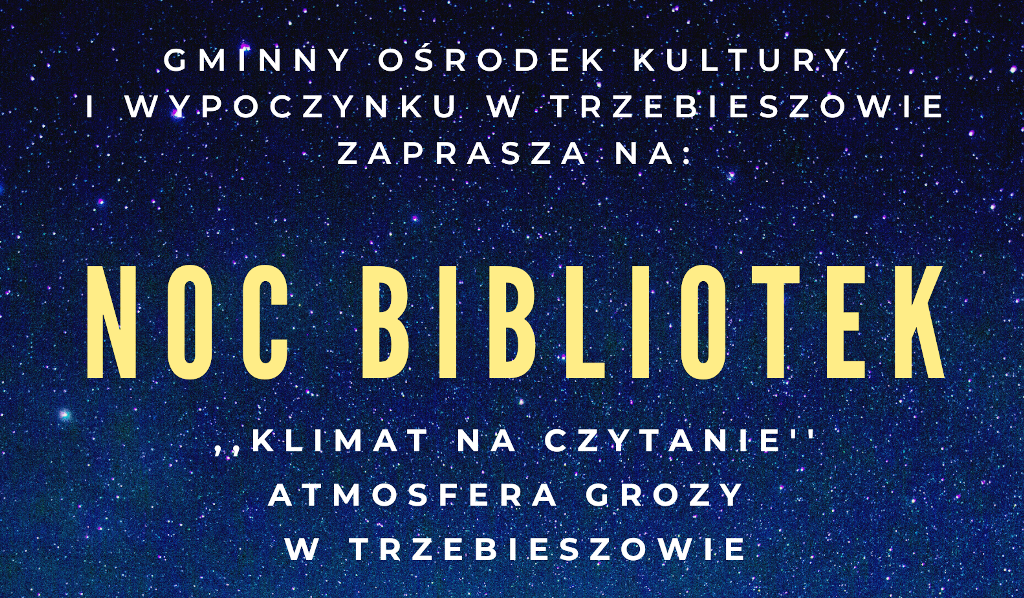 Trzebieszów zaprasza na Noc Bibliotek  - Zdjęcie główne