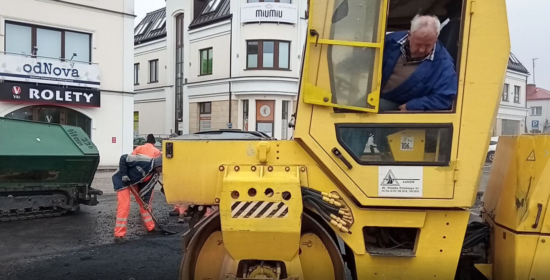 ŁUKÓW. Kończą się remonty ulic w centrum. Czeka Objazdowa (WIDEO) - Zdjęcie główne