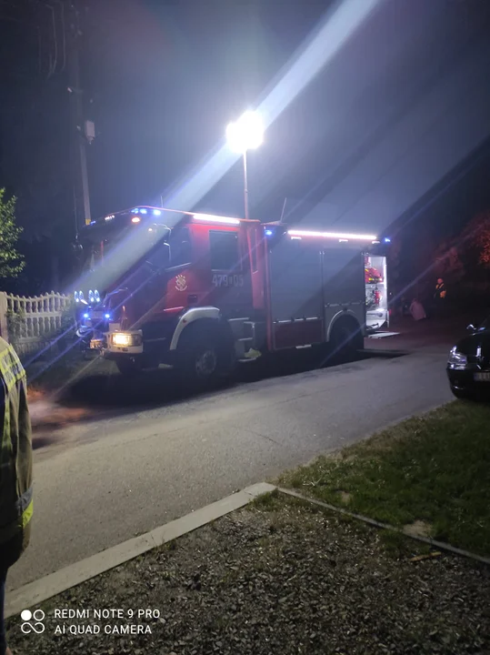 Gm.Adamów: Nocna kolizja w Turzystwie - Zdjęcie główne