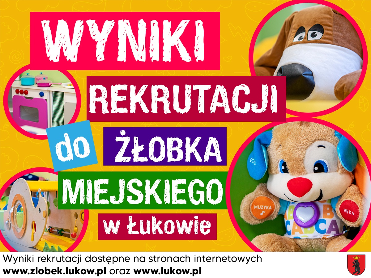 ŁUKÓW Urząd Miasta podał wyniki rekrutacji do żłobka - Zdjęcie główne