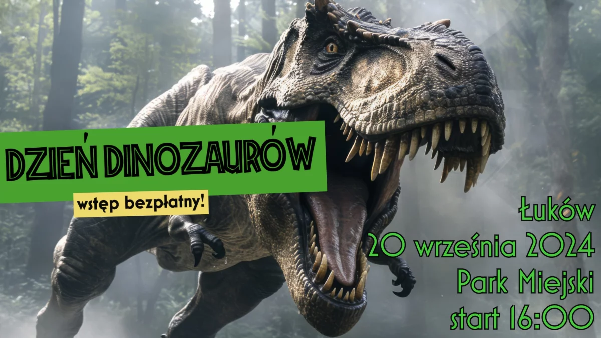 20.09.2024 - Dzień Dinozaurów w Łukowie - Zdjęcie główne