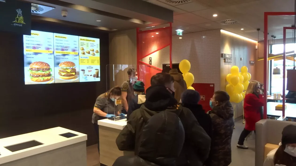 Otwarcie restauracji McDonald's w Łukowie 