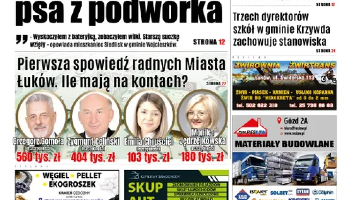 Najnowsze wydanie Wspólnoty Łukowskiej (13 sierpnia 2024r) - Zdjęcie główne