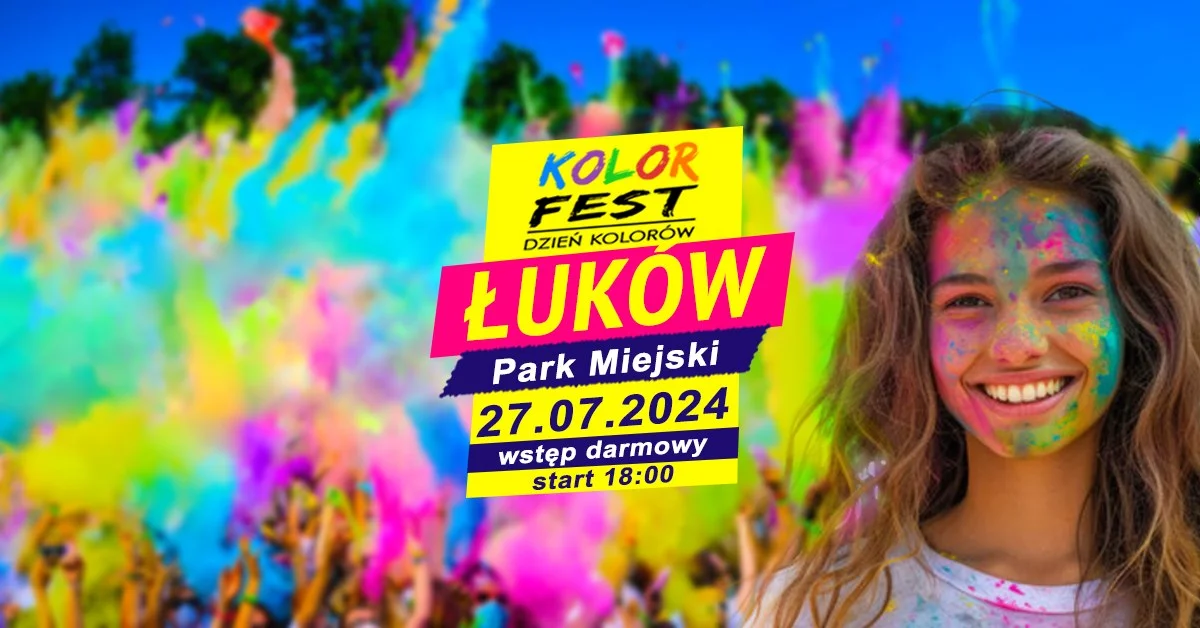 Zapraszamy na Kolor Fest w Łukowie - Zdjęcie główne