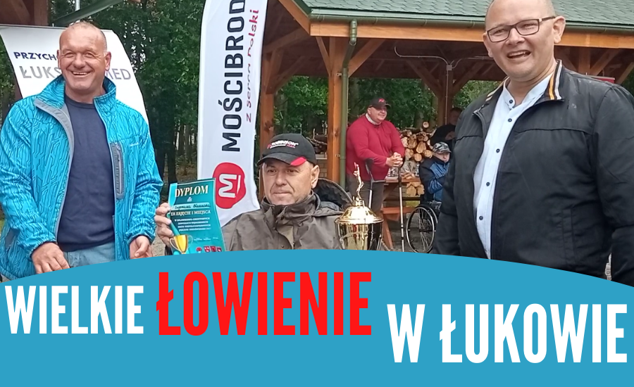 ŁUKÓW. NIEPEŁNOSPRAWNI WĘDKARZE ŁOWILI NAD ZALEWEM (WIDEO) - Zdjęcie główne