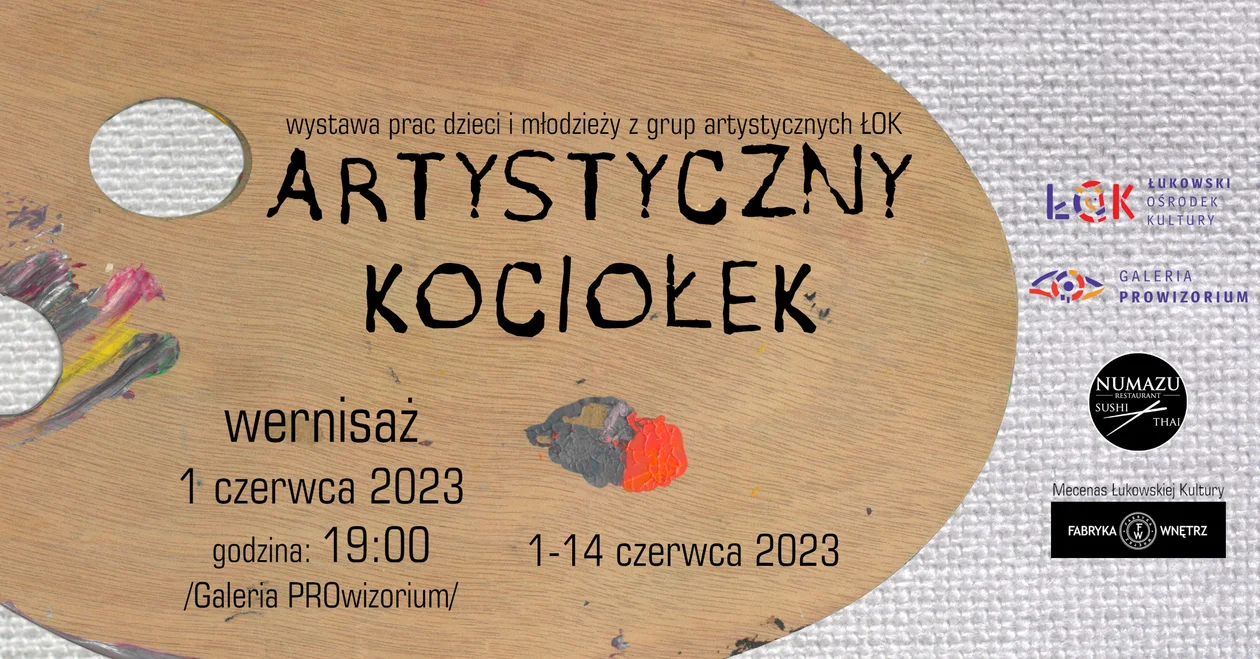 Wystawa „Artystyczny kociołek” w ŁOK - Zdjęcie główne