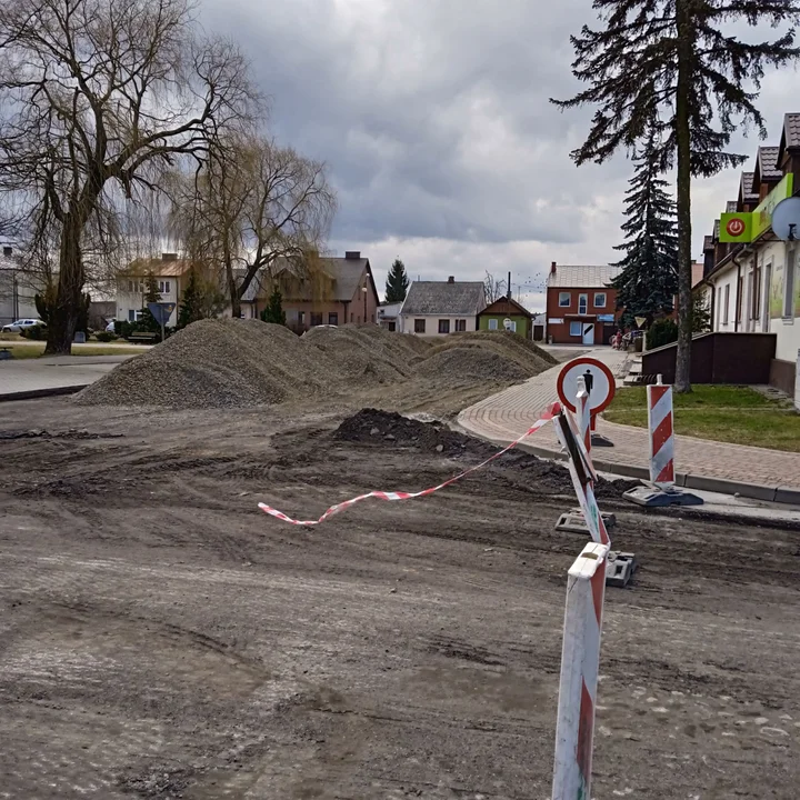 Przebudowa ulicy Kleeberga w Adamowie - Zdjęcie główne