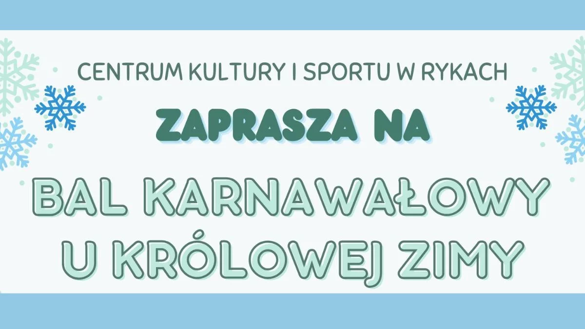 Wielki Bal Karnawałowy u Królowej Zimy! - Zdjęcie główne