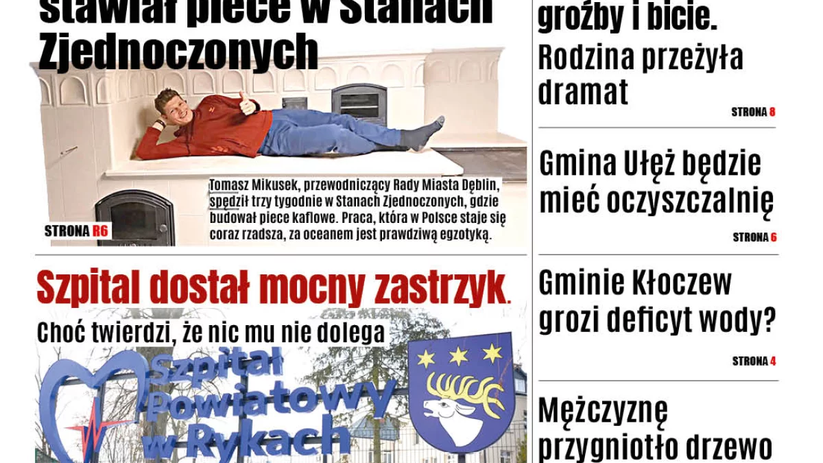 Najnowsze wydanie Wspólnoty powiatu ryckiego (4 marca2025 r.) - Zdjęcie główne