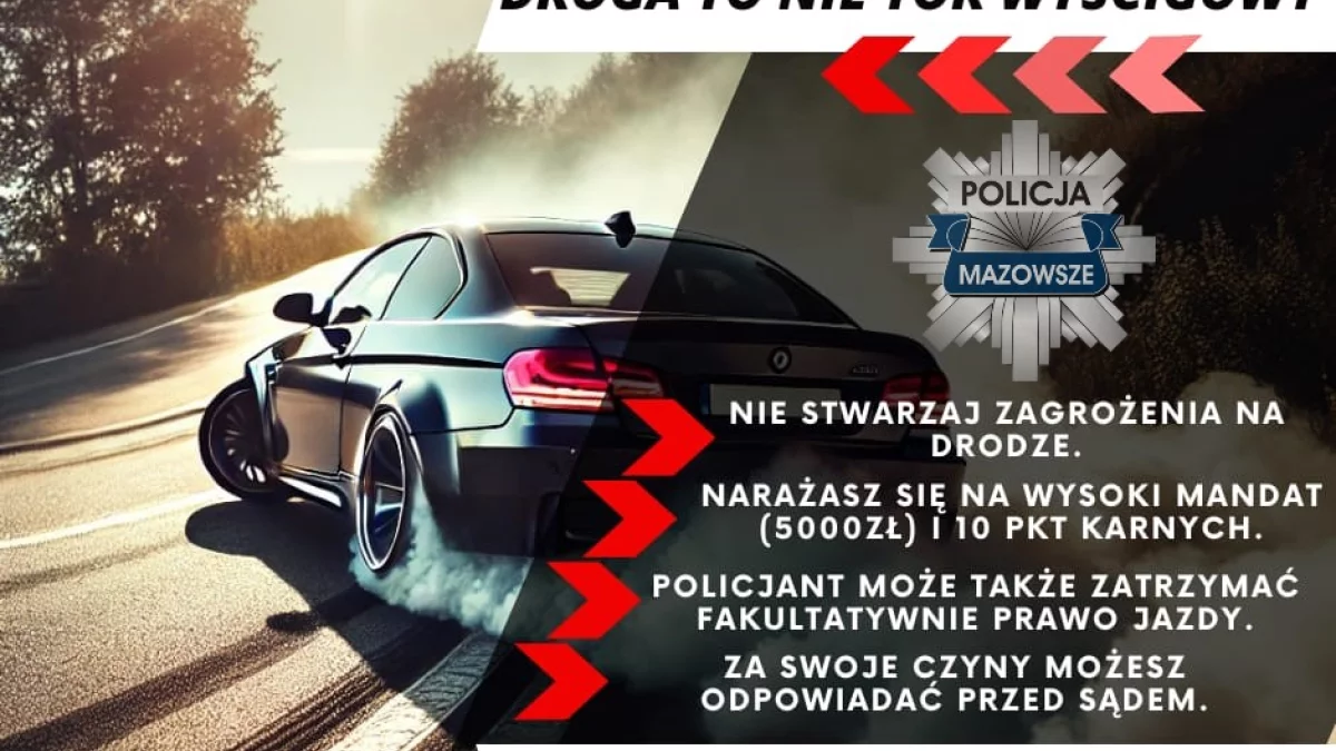 Pijany driftował między blokami. Interweniowała siedlecka policja - Zdjęcie główne