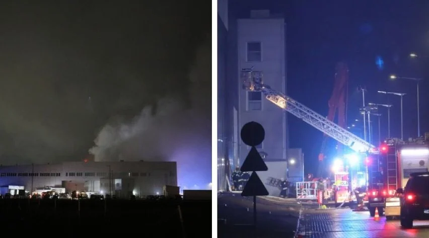 Jednostki z powiatu siedleckiego pomagały w ugaszeniu dużego pożaru - Zdjęcie główne