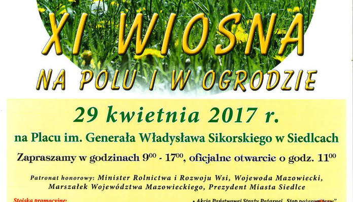 XI Wiosna na Polu i w Ogrodzie - Zdjęcie główne