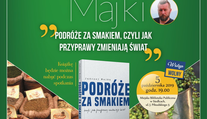 Już jutro Noc Bibliotek z Jędrzejem Majką - Zdjęcie główne