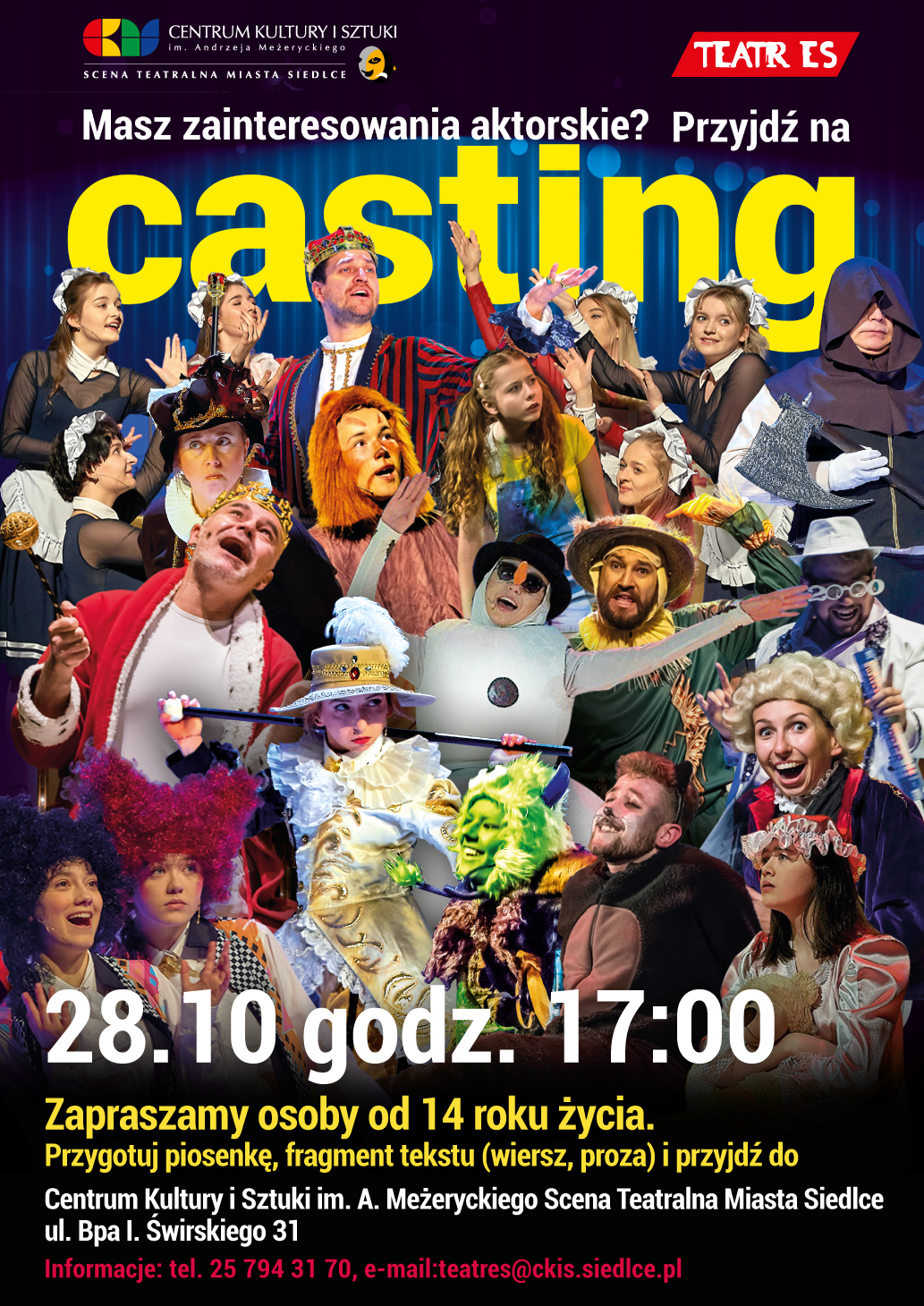 CASTING do Teatru ES - Zdjęcie główne