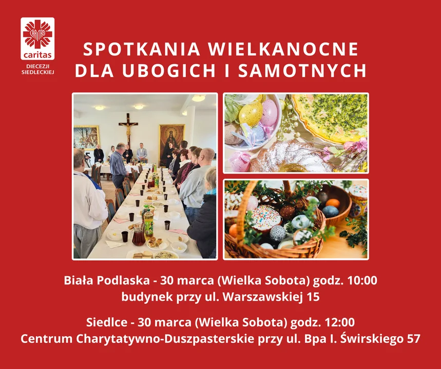 Siedlce: Caritas zaprasza na Spotkania Wielkanocne - Zdjęcie główne