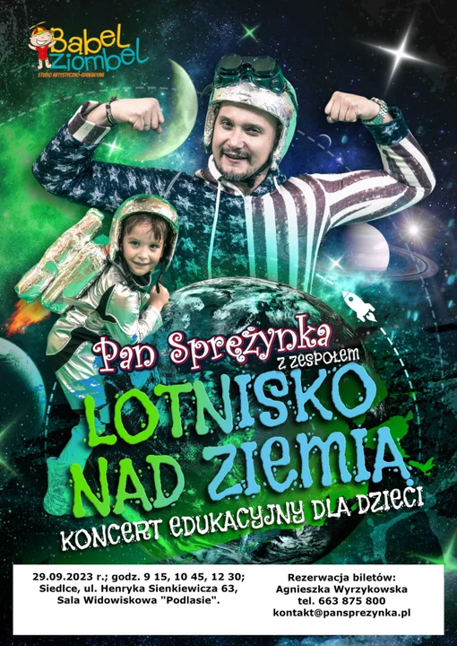 Kosmiczny koncert Pana Sprężynki dla najmłodszych - Zdjęcie główne