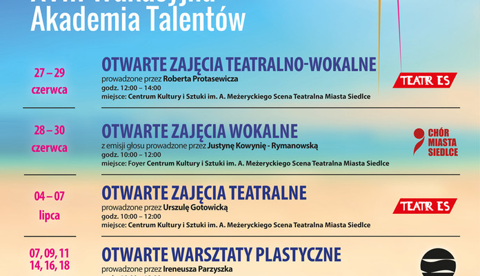 Wakacyjna Akademia Talentów - Zdjęcie główne