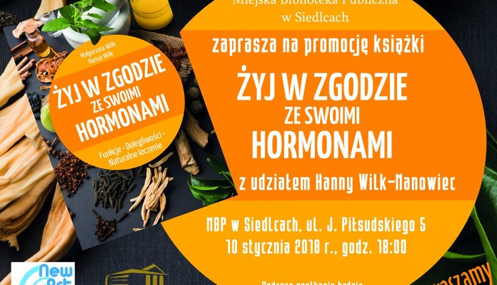 Promocja książki "Żyj w zgodzie ze swoimi hormonami" - Zdjęcie główne