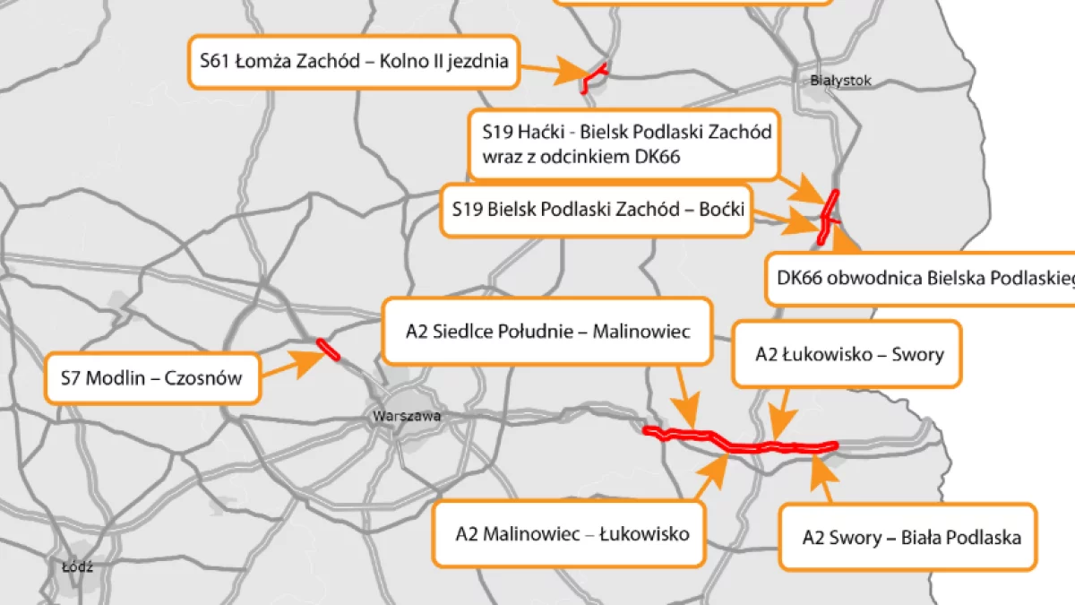 Ambitne plany GDDKiA na 2025 rok. Dobre informacje dla siedlczan - Zdjęcie główne