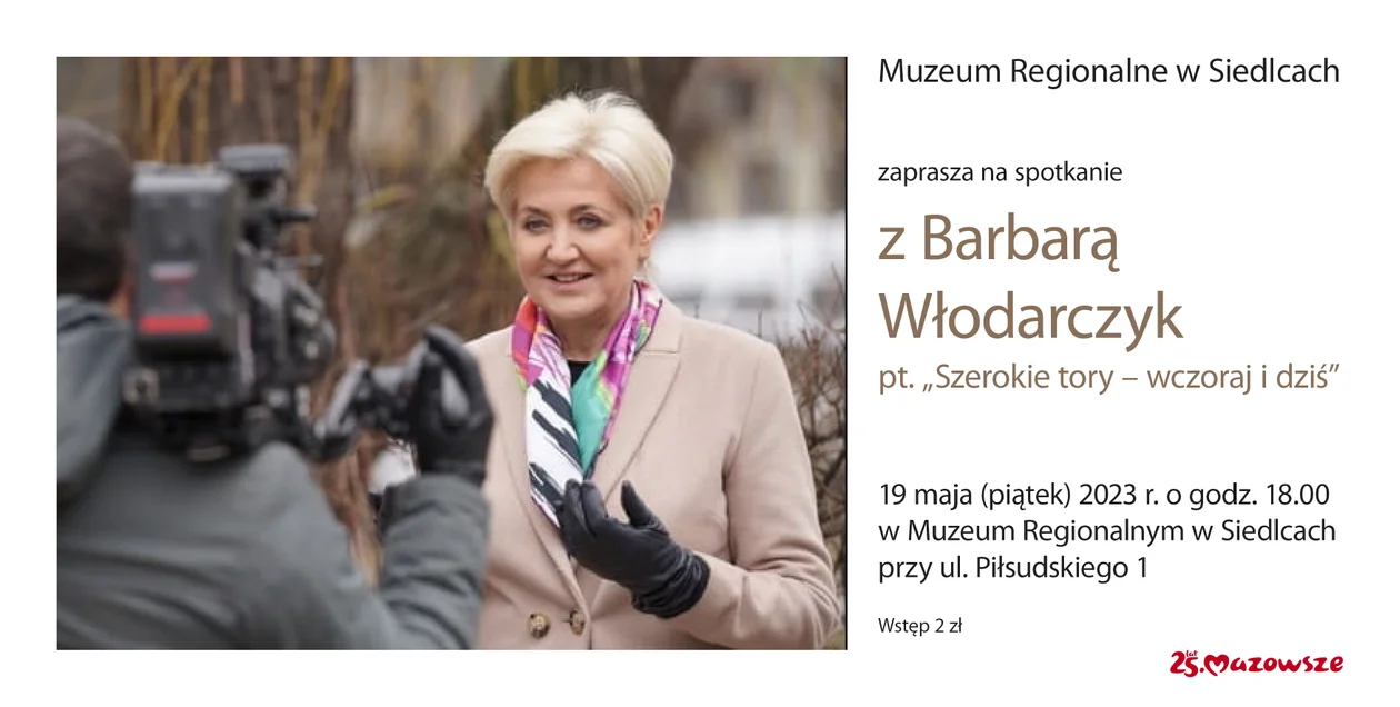 Spotkanie z Barbarą Włodarczyk w siedleckim muzeum - Zdjęcie główne