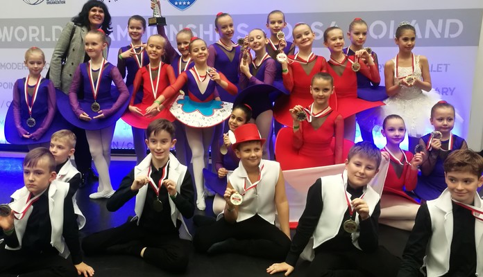 Tancerze Caro Dance Siedlce wśród najlepszych tancerzy Mistrzostw Świata Ossa 2019r. - Zdjęcie główne