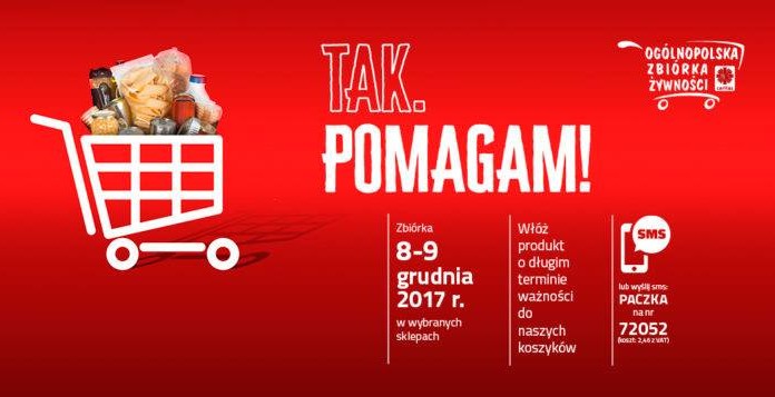 Ogólnopolska Zbiórka Żywności "Tak, pomagam!": Czy Ty też pomagasz? - Zdjęcie główne