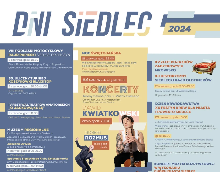 Dni Siedlec 2024 - program - Zdjęcie główne