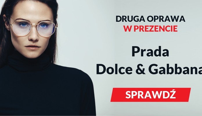 Tylko w Okularium druga Prada lub Dolce & Gabbana w prezencie - Zdjęcie główne