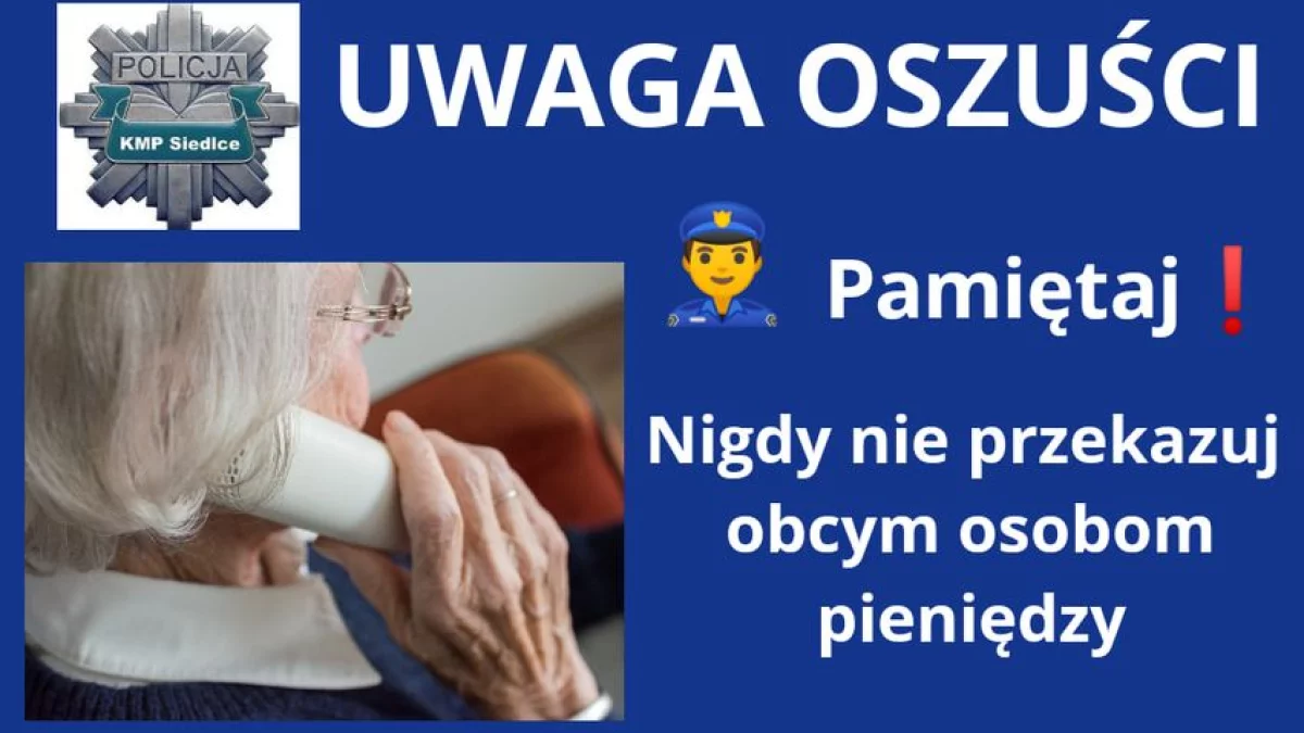 Uwaga! Po gminie Siedlce grasują oszuści - Zdjęcie główne