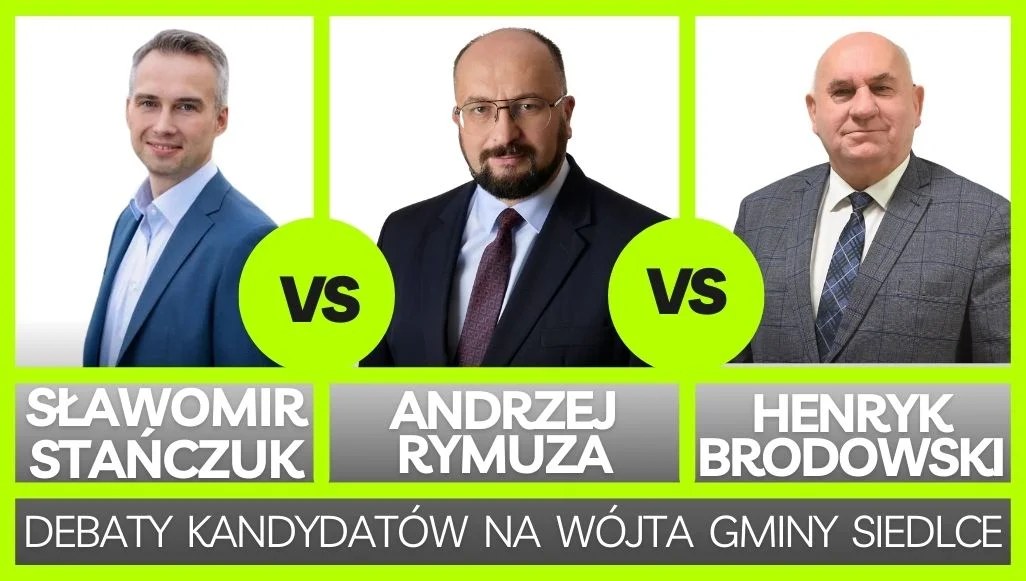 Gmina Siedlce: Debata kandydatów na wójta w Rakowcu - Zdjęcie główne