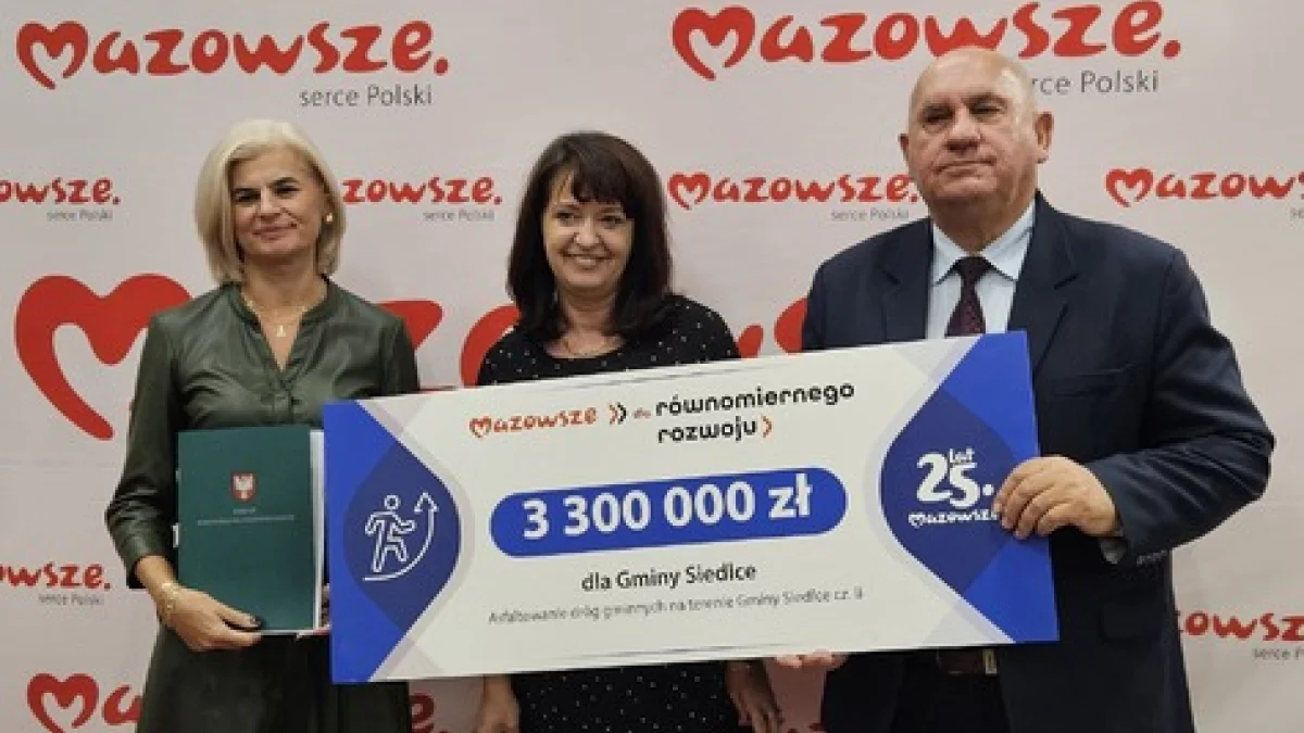 Powiat siedlecki: Blisko 30 mln zł na inwestycje - Zdjęcie główne