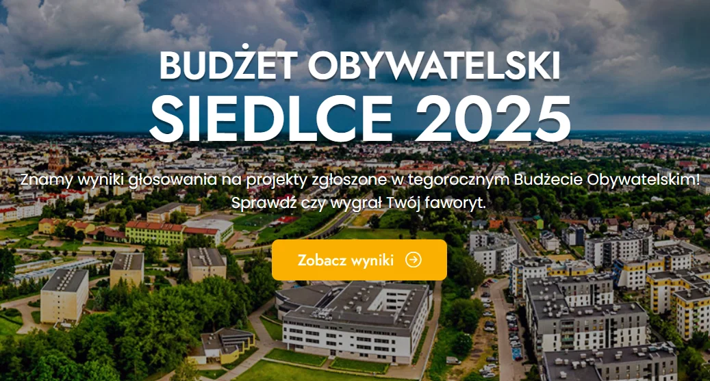 Znamy wyniki siedleckiego Budżetu Obywatelskiego - Zdjęcie główne