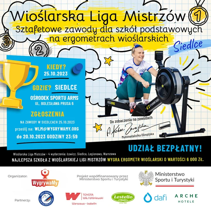 Wioślarska Liga Mistrzów w Siedlcach - Zdjęcie główne