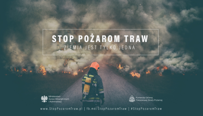 Stop pożarom traw! - Zdjęcie główne